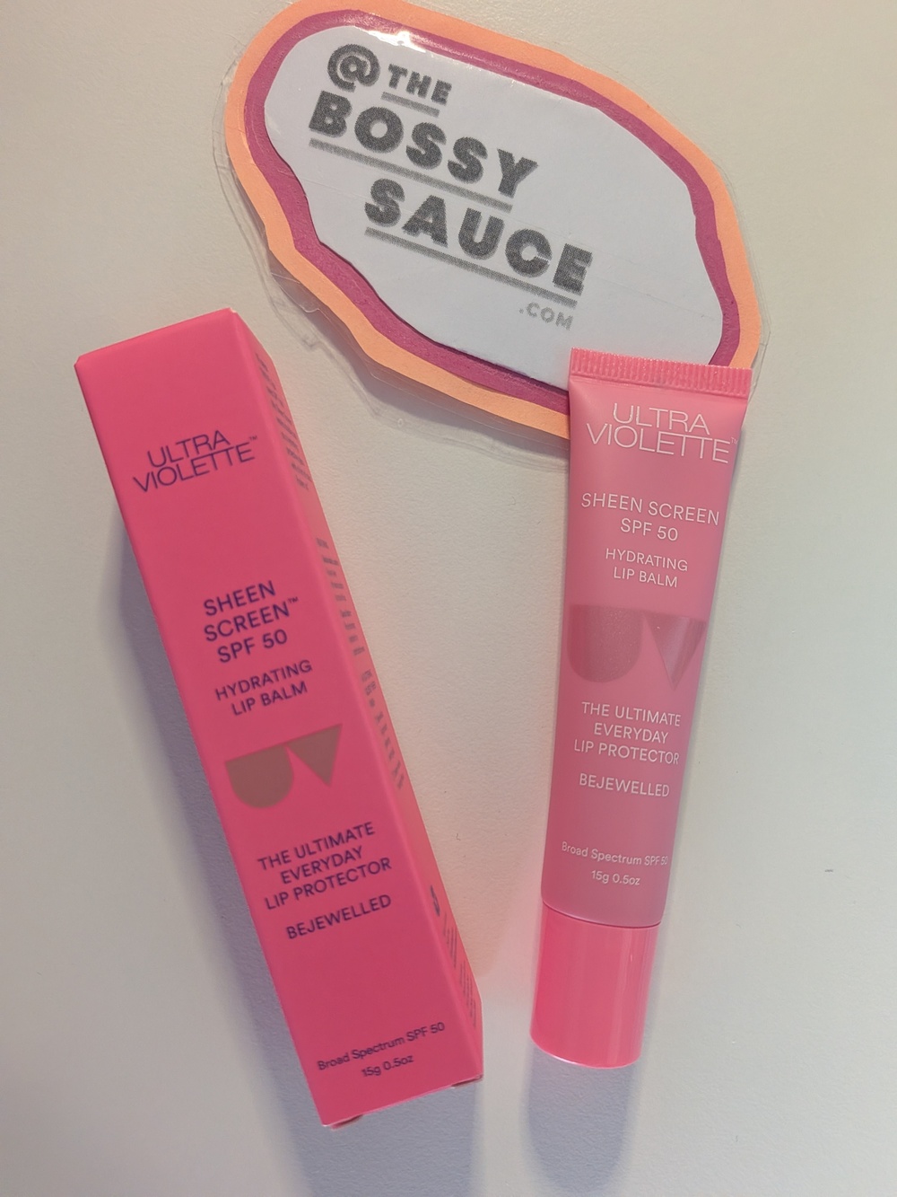 🌸 Ultra Violette Sheen Screen Hydrating Lip Balm SPF 50 NWT